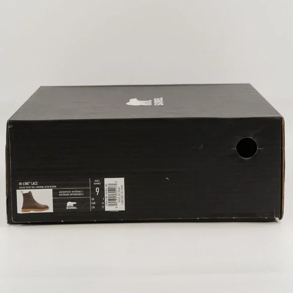 Sorel Men's Hi-Line Lace 'Fallen / Velvet Tan' NM4804-208 Leather size 8 - 14 - Picture 10 of 15